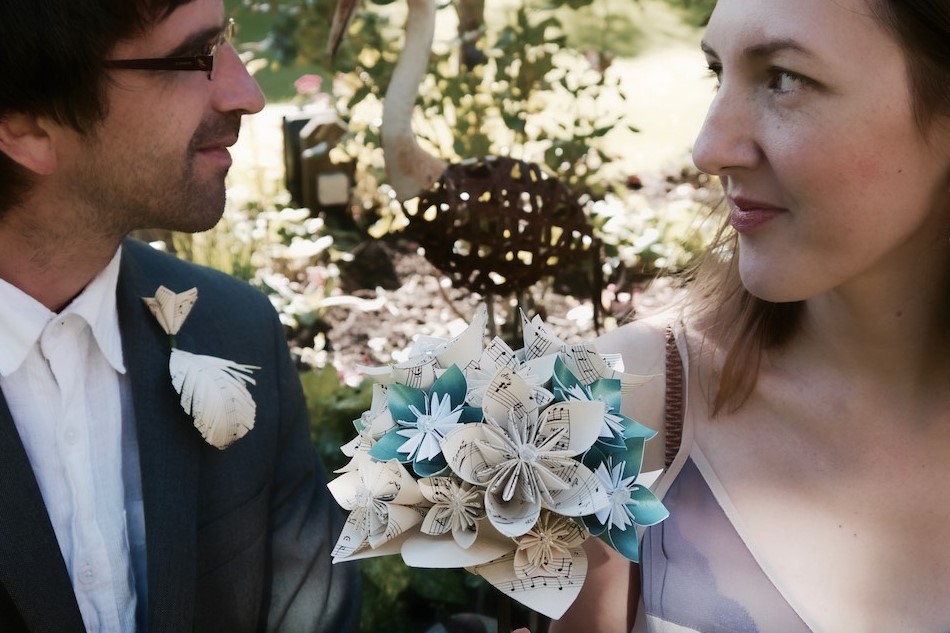 Large origami bouquet