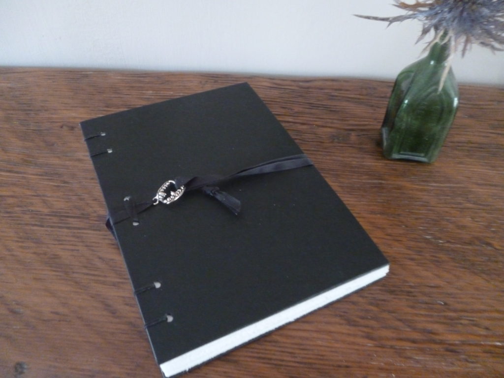 Black vamp notebook